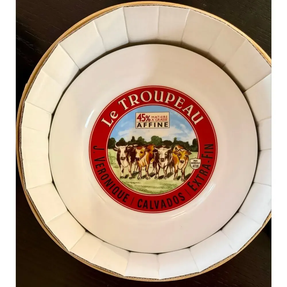 Restoration Hardware French Cheese Plates Set of 4 “Le Troupeau” Collection
